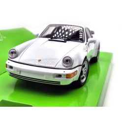 Porsche 964 turbo (2009) - fehér -  Welly - 1:24