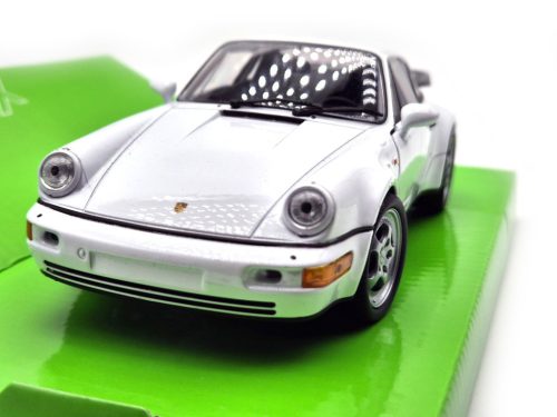 Porsche 964 turbo (2009) - fehér -  Welly - 1:24