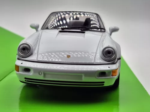 Porsche 964 turbo (2009) - fehér -  Welly - 1:24