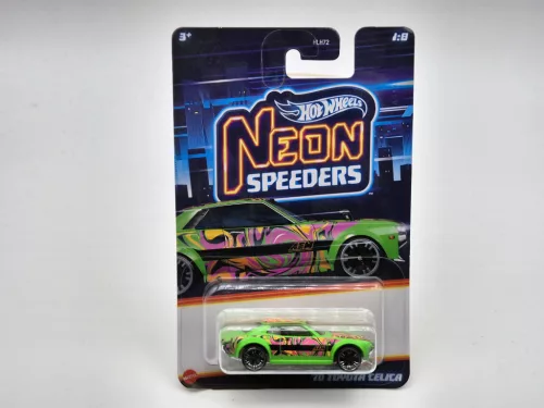 Hot Wheels '70 Toyota Celica - Neon Speeders  -  Hot Wheels - 1:64