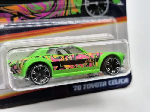 Hot Wheels '70 Toyota Celica - Neon Speeders  -  Hot Wheels - 1:64