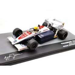   Toleman TG184 F1 #19 (1984) - Great Britain GP - Ayrton Senna - PILÓTÁVAL -  Edicola - 1:43
