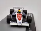 Toleman TG184 F1 #19 (1984) - Great Britain GP - Ayrton Senna - PILÓTÁVAL -  Edicola - 1:43