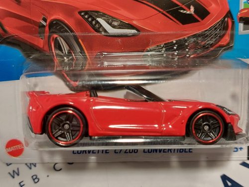Hot Wheels Corvette C7 Z06 Convertible - HW Roadsters 4/10 - 34/250 -  Hot Wheels - 1:64