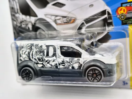 Hot Wheels Ford Transit Connect - HW Art Cars 6/10 - 64/250 -  Hot Wheels - 1:64