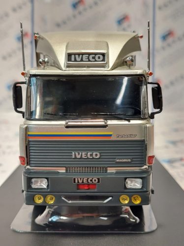 Fiat Iveco 190.42 Turbostar traktor (1984) - ezüst -  Ixo - 1:43
