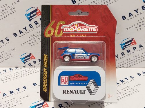 Renault R5 Turbo N60 Racing 1981 - dobozzal -  Majorette - 60 years Anniversary Edition - 1:64