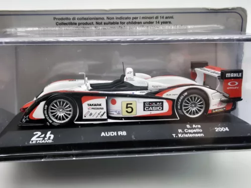 Audi R8 #5 24h Le Mans (2004) - S. Ara - R. Capello - T. Kristensen -  Edicola - 1:43