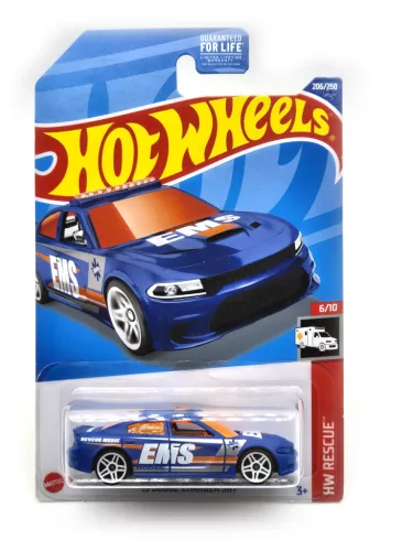 Hot Wheels Dodge Charger SRT (2015) - HW Rescue 6/10 - 206/250 - hosszú kártyás