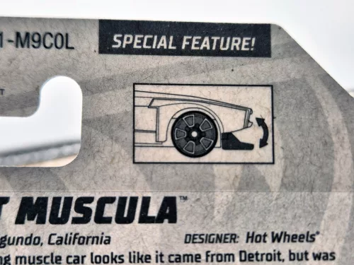 Hot Wheels Count Muscula - HW Dream Garage 2/5 - 83/250 - hosszú kártyás