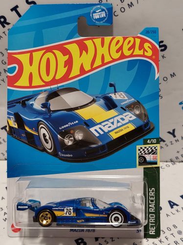 Hot Wheels Mazda 787B - Retro Racers 4/10 - 28/250 - hosszú kártyás