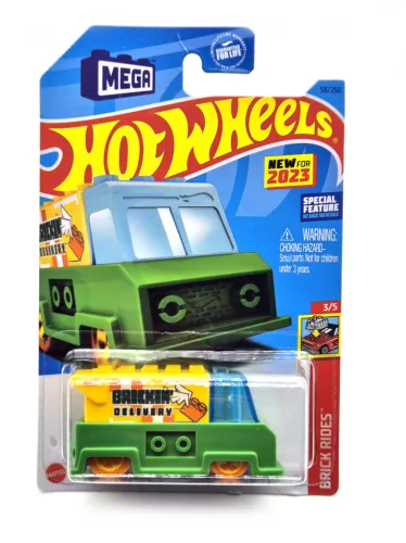 Hot Wheels Brickin' Delivery- Brick Rides 3/5 - 58/250 - hosszú kártyás