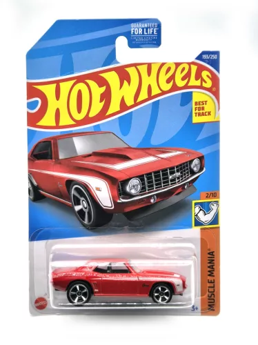 Hot Wheels Copo Camaro (1969) - Muscle Mania 2/10 - 193/250 - hosszú kártyás