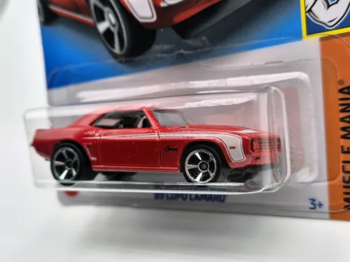 Hot Wheels Copo Camaro (1969) - Muscle Mania 2/10 - 193/250 - hosszú kártyás