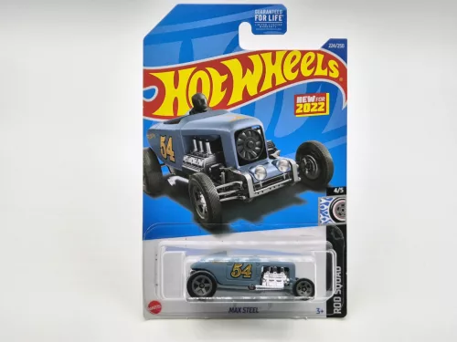 Hot Wheels Max Steel - Rod Squad 4/5 - 224/250 - hosszú kártyás