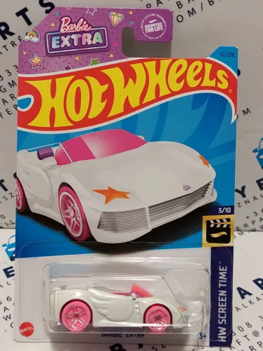 Hot Wheels Barbie Extra - HW Screen Time 3/10 - 57/250 - hosszú kártyás