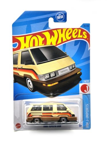 Hot Wheels Toyota Van (1986) - HW J-Imports 6/10 - 95/250 - hosszú kártyás