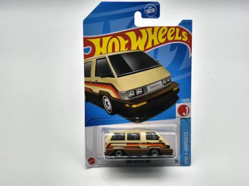 Hot Wheels Toyota Van (1986) - HW J-Imports 6/10 - 95/250 - hosszú kártyás