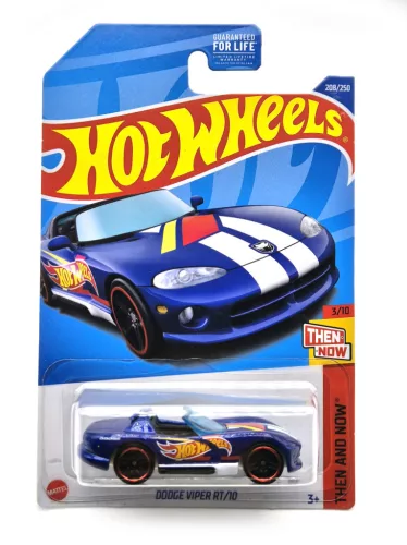 Hot Wheels Dodge Viper RT/10 - Then and now 3/10 - 208/250 - hosszú kártyás