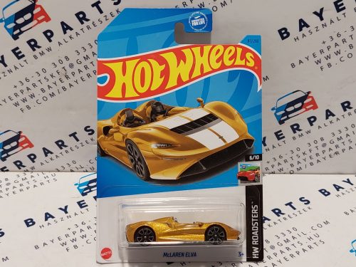 Hot Wheels McLaren Elva - HW Roadsters 6/10 - 82/250 - hosszú kártyás