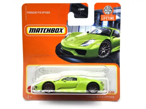Porsche 918 Spyder - 45/100  - bliszteres -  Matchbox - 1:64
