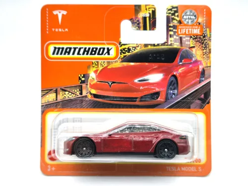 Tesla Model S - 89/100 - bliszteres -  Matchbox - 1:64