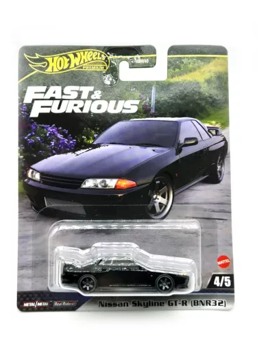 Hot Wheels Premium Fast and Furious - Halálos iramban 4/5 - Nissan Skyline GT-R (BNR32)