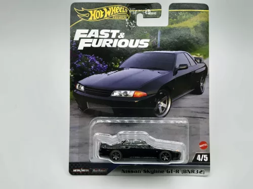 Hot Wheels Premium Fast and Furious - Halálos iramban 4/5 - Nissan Skyline GT-R (BNR32)