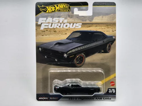 Hot Wheels Premium Fast and Furious - Halálos iramban 3/5 - Plymouth AAR Cuda (1970)