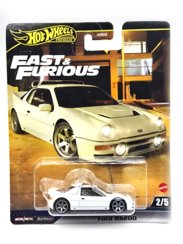 Hot Wheels Premium Fast and Furious - Halálos iramban 2/5 - Ford RS200