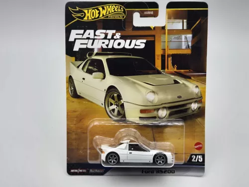 Hot Wheels Premium Fast and Furious - Halálos iramban 2/5 - Ford RS200