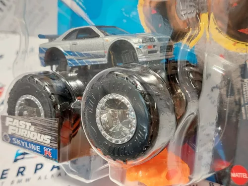 Hot Wheels Fast and Furious - Halálos iramban - Nissan Skyline GT-R - Monster Trucks -  Hot Wheels - 1:64