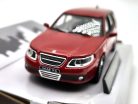 Saab 9.5 combi (1998) - piros -  Cararama - 1:43