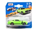 Ford Mustang Boss 302 (2013) - zöld/fekete -  Maisto - 1:64
