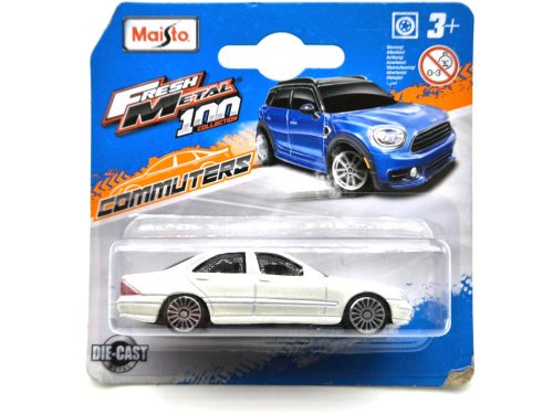 Mercedes Benz S Class - fehér -  Maisto - 1:64