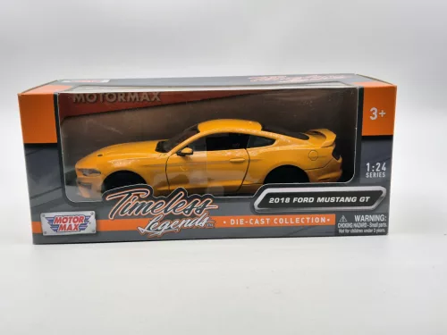 Ford Mustang GT (2018) - narancs	1:24