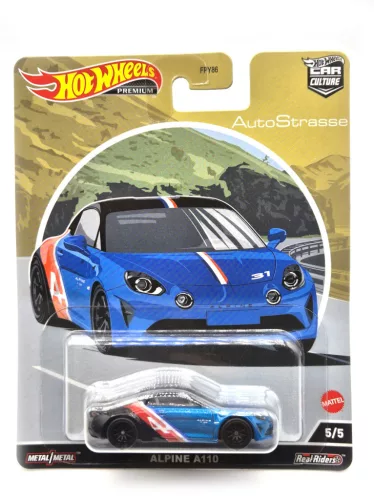 Hot Wheels Premium - AutoStrasse - Alpine A110 -  Hot Wheels - 1:64