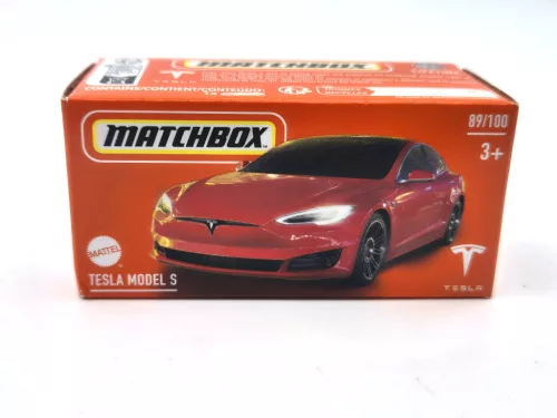 Tesla Model S - 89/100  -  Matchbox - 1:64