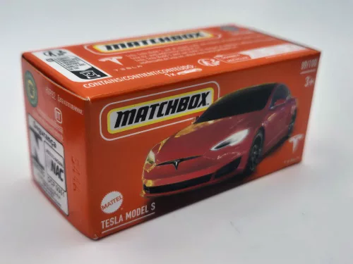 Tesla Model S - 89/100  -  Matchbox - 1:64