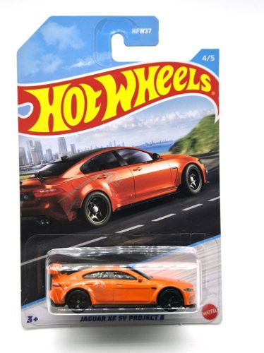 Hot Wheels Jaguar XE SV Project 8 - 4/5 - hosszú kártyás -  Hot Wheels - 1:64