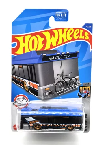 Hot Wheels Ain't Fare - HW Metro 9/10 - 77/250 - hosszú kártyás -  Hot Wheels - 1:64