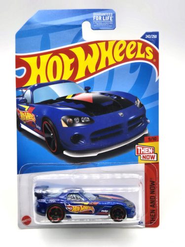 Hot Wheels Dodge Viper SRT10 ACR - Then and now 9/10 - 242/250 - hosszú kártyás -  Hot Wheels - 1:64