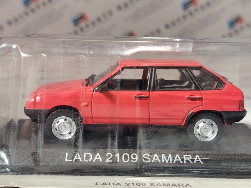 Lada Samara 2109 - piros -  Edicola - 1:43