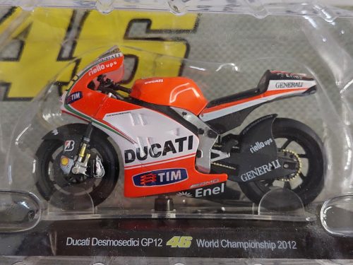 MotoGP - Ducati Desmomedici GP12 #46 (2012) motor - Valentino Rossi -  Edicola - 1:18