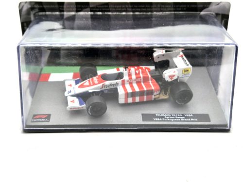 Toleman TG184 F1 #19 (1984) - Portugal GP - Ayrton Senna -  Edicola - 1:43
