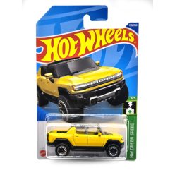   Hot Wheels GMC Hummer EV - HW Green Speed 3/5 - 130/250 - sárga - hosszú kártyás -  Hot Wheels - 1:64