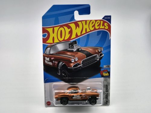 Corvette Gasser (1962) - HW Drag Strip 7/10 - 225/250  - hosszú kártyás -  Hot Wheels - 1:64
