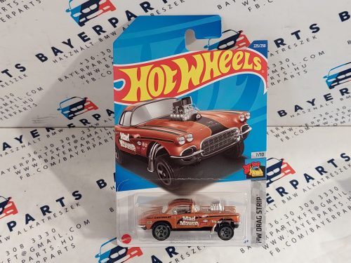 Corvette Gasser (1962) - HW Drag Strip 7/10 - 225/250  - hosszú kártyás -  Hot Wheels - 1:64