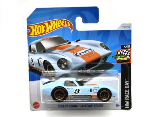 Hot Wheels Shelby Cobra "Daytona" Coupe - HW Race Day 5/10 - 122/250 -  Hot Wheels - 1:64