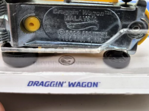 Hot Wheels Draggin Wagon - HW Ride-Ons 4/5 - 141/250 - treasure hunt - TH -   Hot Wheels - 1:64